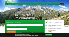 Desktop Screenshot of eigenwijzereizen.nl