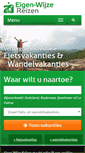 Mobile Screenshot of eigenwijzereizen.nl